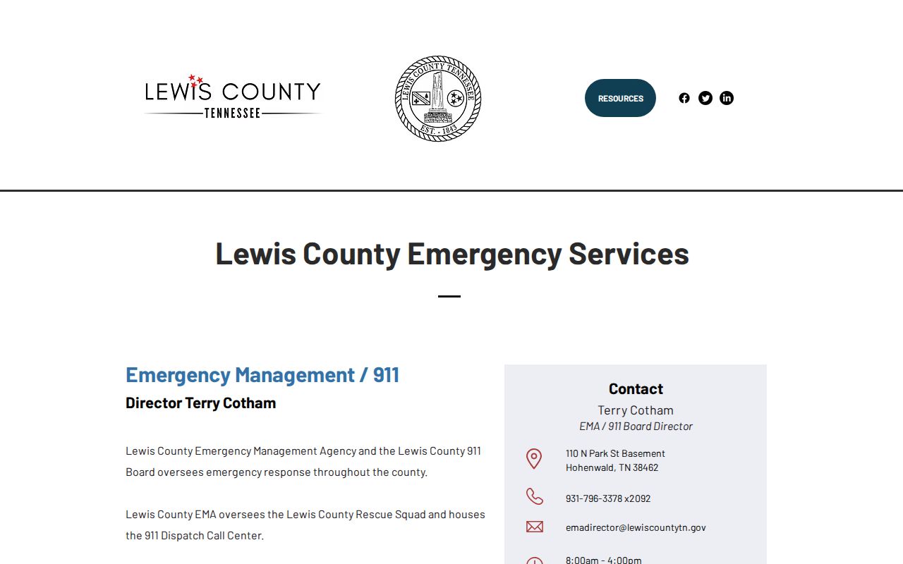 Lewis County dispatch contact for urgent arrest routing
