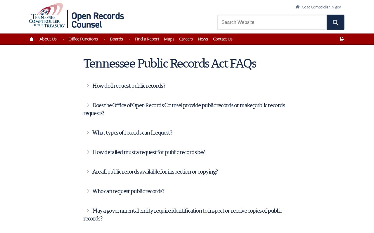 Tennessee guidance for Lewis County arrest record requests